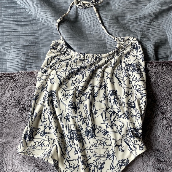 Open Edit Abstract Bodysuit - Picture 2 of 4